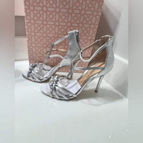 Jewel Badgley Mischka Hazel Embellished T-Strap Sandal - Picture 5 of 7